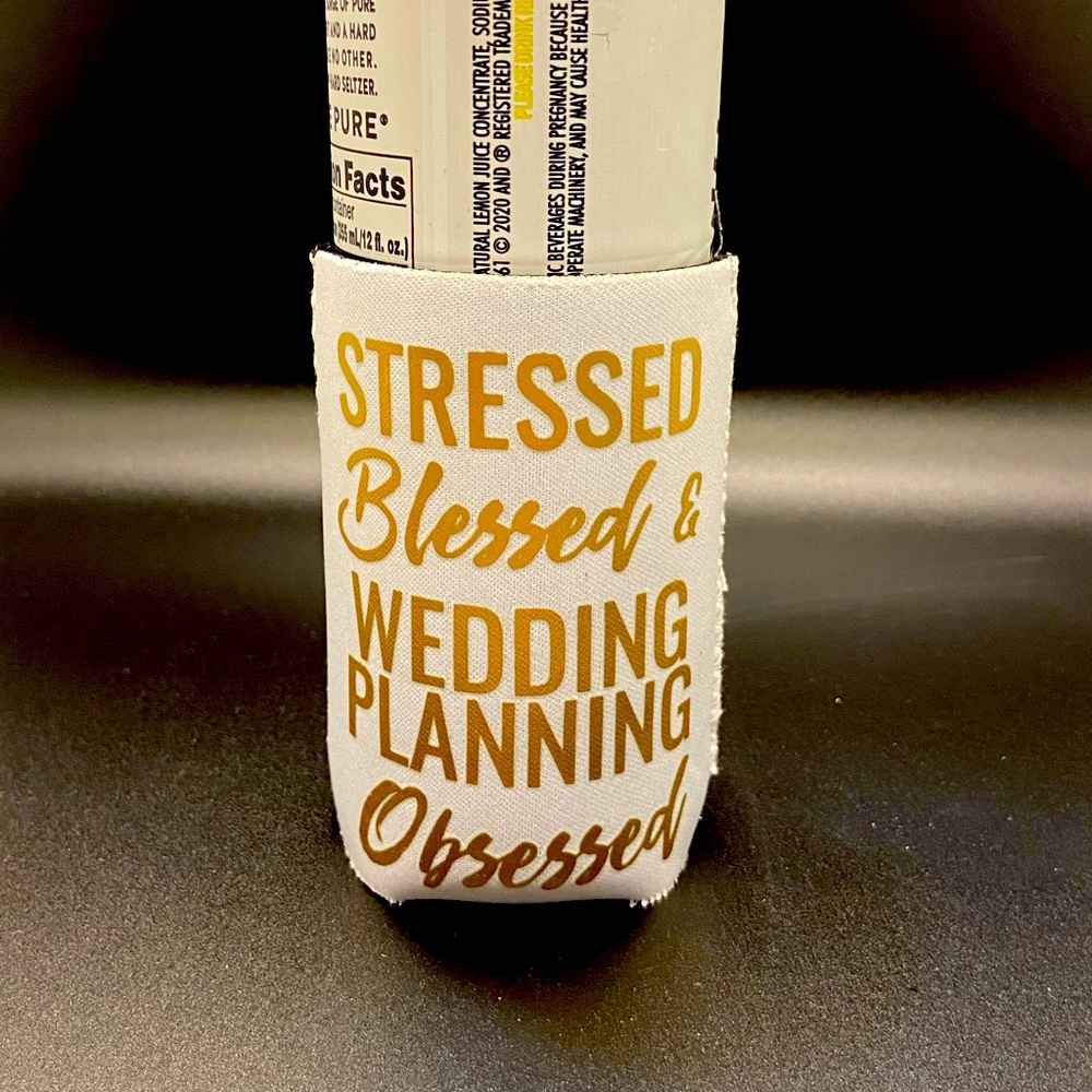 Wedding Planning Koozie